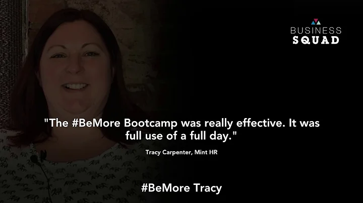 Tracy Carpenter May #BeMore Bootcamp Testimonial