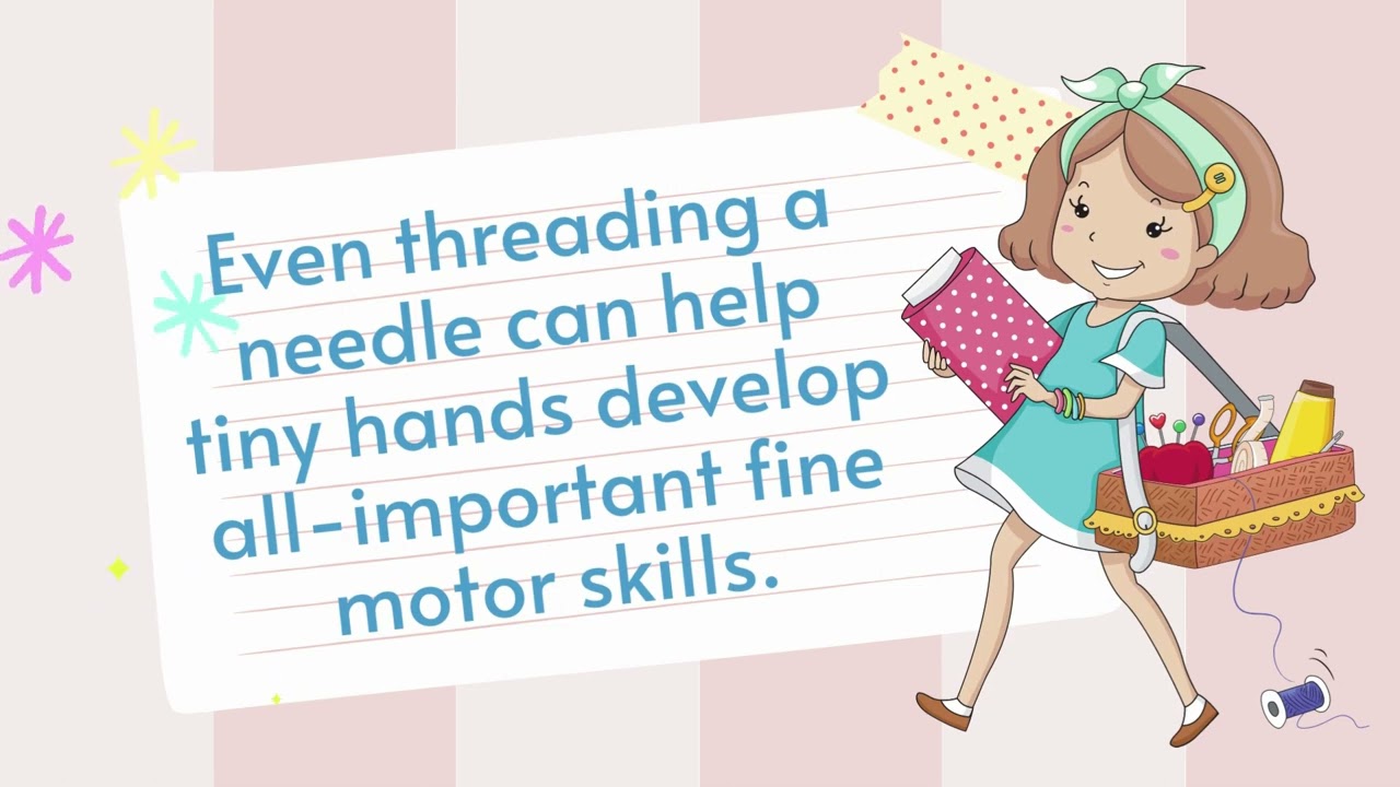 THE BENEFITS OF STITCHING WITH KIDS YouTube