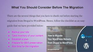 How To Migrate a Website From Drupal To WordPress