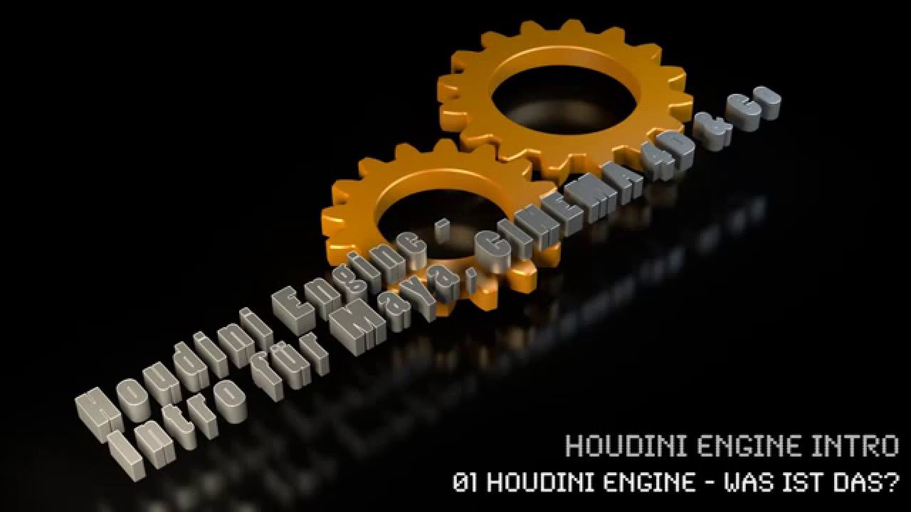 HDEINTRO - 01 Houdini Engine - Was ist das? - YouTube