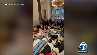 People break out into chants of 'Shame!' after Tennessee’s House expels 2 of 3 Democrats