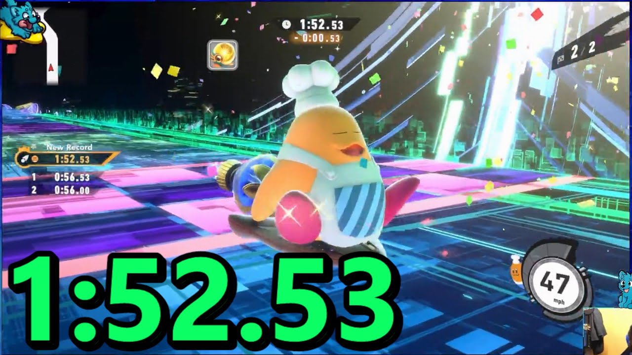 Kirby Air Riders - Cyberion Highway Time Attack за 