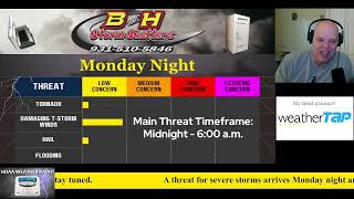 MM's Monday 5-Day: Monitoring Severe Storm Risks
