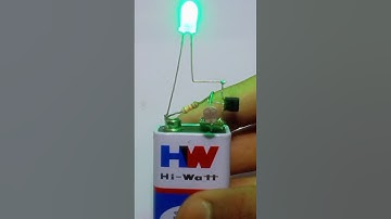 Simple Ldr Project l Day light sensor #shorts #shortvideo