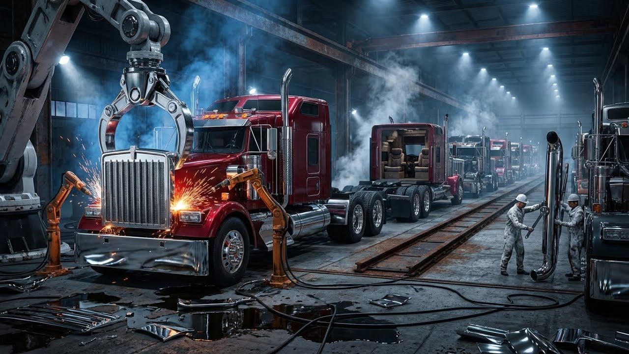 Inside an Luxury Truck Toy Factory | From Raw Components to Premium Toy Trucks