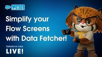 ⭐️ Simplify your Screen flows with Data Fetcher! ⭐️ (Ep. 4  SalesforceLabs Live!)