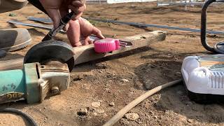 ビニールハウス　自作キット Making a vinyl greenhouse for a rest hut - YouTube