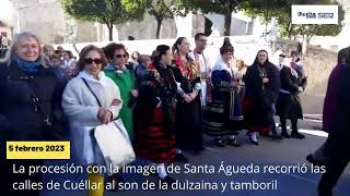 Fiesta de Santa Águeda en Cuéllar (Segovia) 2023