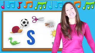Phonics The Letter S Official Video Signing for Babies ASL Letter Sound S Miss Patty