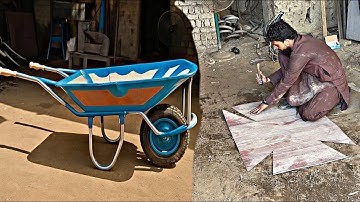 How Wheelbarrows Are Made in Afghanistan – Amazing Traditional Process!