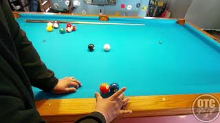 Lesson 7 part 1 Straightening out your stroke and cheating the pocket in pool