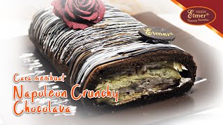 ELMER NAPOLEON CRUNCHY CHOCOLAVA | Napoleon Roll Cake | Easy Recipe | Elmer Chocolate