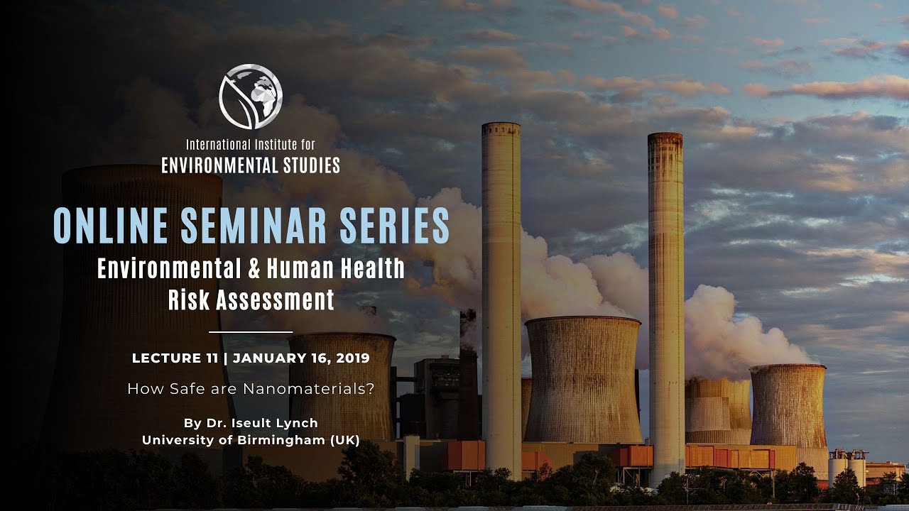 Risk 2018 | Lecture 11 | How safe are nanomaterials? | Dr Iseult Lynch (University of Birmingham)