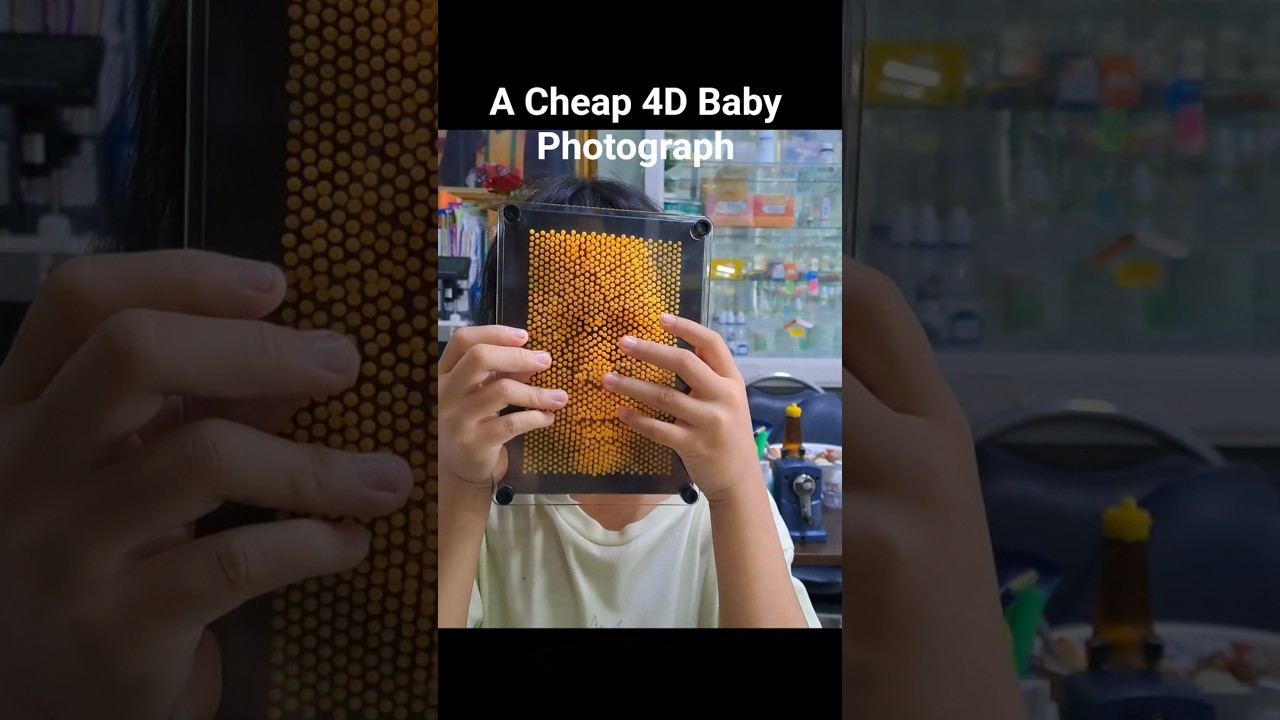 A Cheap and Funny 4D Baby After-Born Photograph/Ultrasound Scan