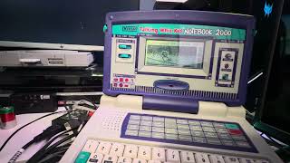 VTech Talking Whiz Kid Notebook 2000 Startup Shutdown