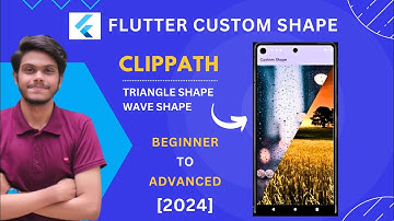 Flutter Clip Path Tutorial | Custom Shape in Flutter | Clippers in Flutter | PART 1