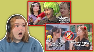 ITZY FUNNY MOMENTS: yuna is not allowed to drink with her itzy unnies, Ryujin being Ryujin REACTION