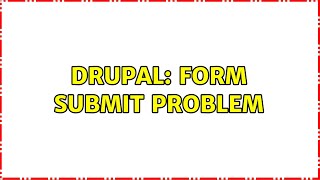 Celebrity Drupal: Form submit problem Profile