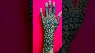 easy and beautiful mehndi design/rakhi mehndi designshorts youtubeshorts