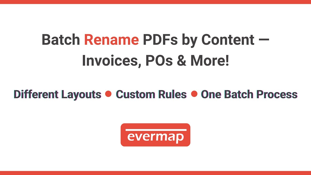 Adobe Autosplit Plug In How To Batch Rename PDFs Using Rules with AutoSplit in Adobe Acrobat ...