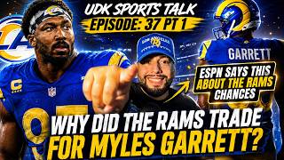 This is WHY the Rams Traded For Myles Garrett and Moved on From Verse. They NEEDED a GAME WRECKER!!