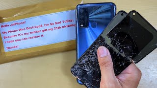Restore Vivo Y50 Cracked | Destroyed Phone Restoration