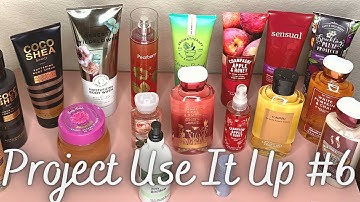 Project USE IT UP Bath and Body Works #6 | Rolling Bath and Body Works Project Pan | Shrink My Stash