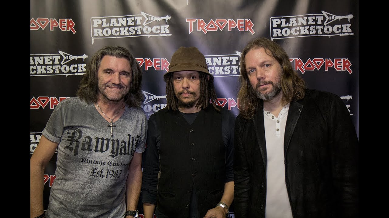 The Magpie Salute: Backstage at Planet Rockstock 2018