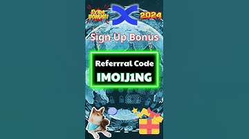 How to sign up bonus BingX with referral code "IMOIJ1NG"?