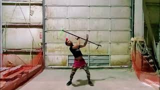 Dragon Staff, Integrating Foot Fishtail (Part 1)