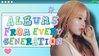 Recommending You Albums From Every Generation Of K-Pop Based On 4th/5th Gen Groups!