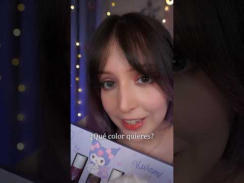 ⭐ASMR Si te gusta Kuromi este es tu maquillaje 🖤🟣