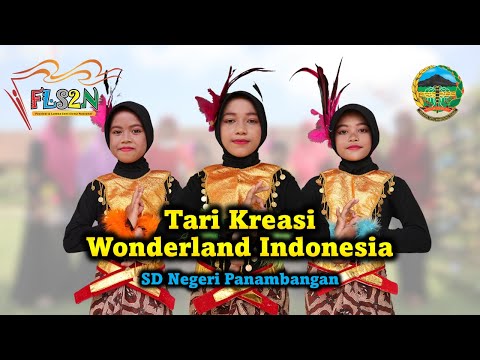 Tari Kreasi Wonderland Indonesia - SD Negeri Panambangan