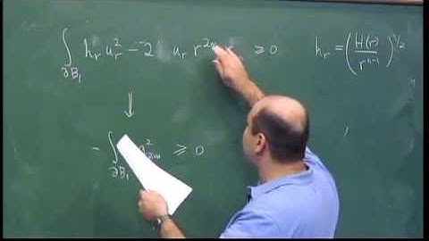 Mini Course - The Thin Obstacle Problem - Arshak Petrosyan - Class 3