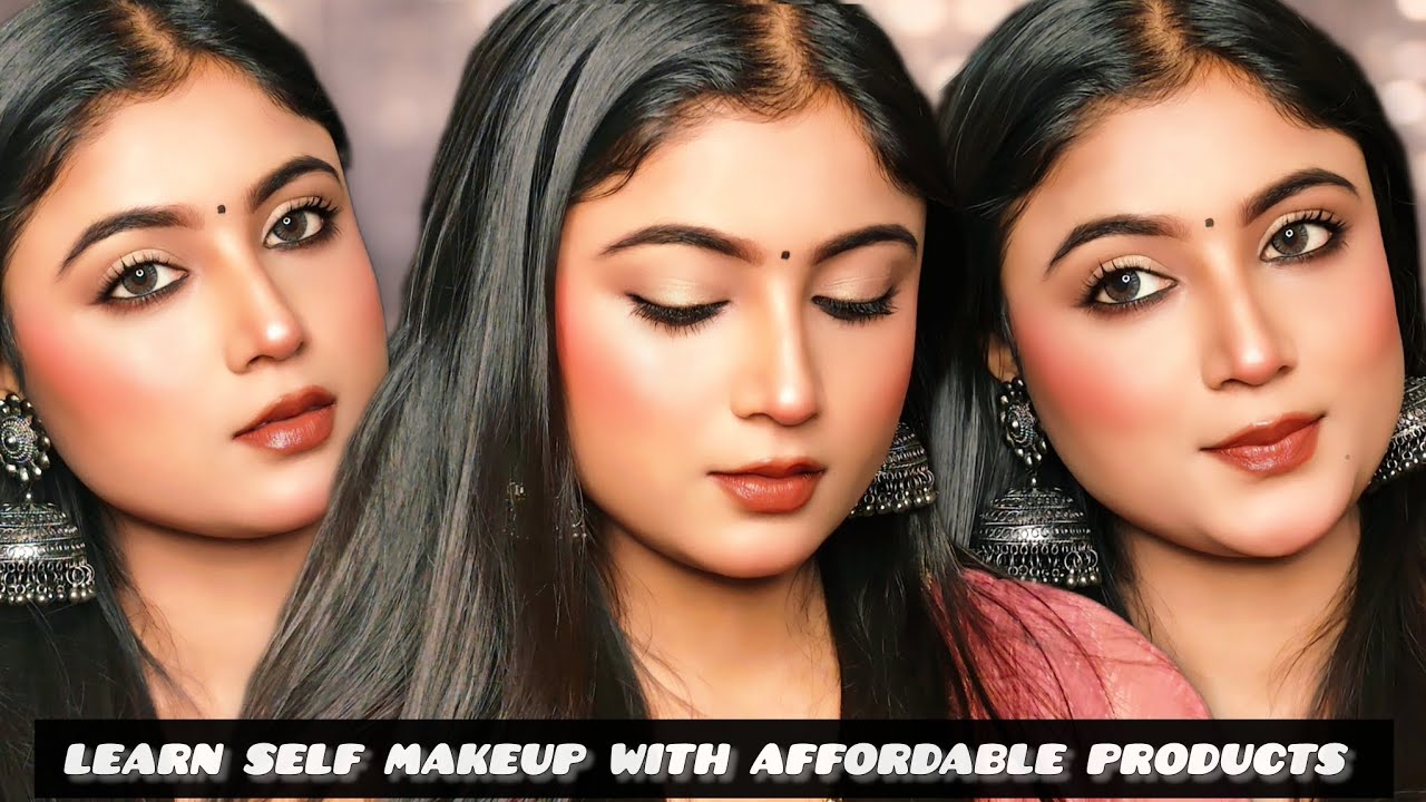 Learn Self Makeup at Home with Affordable Products – Easy Step-by-Step Guide ✨❤️