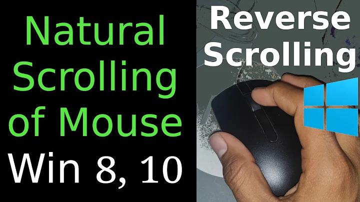 Reverse the Scroll of Mouse | Change Mouse Scroll direction in Windows 10 | Natural Scrolling Mouse