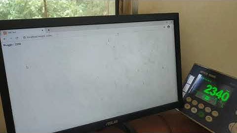 Weighing scale data transfer to PHP webpage from Mettler Toledo IND570 or others