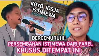 BENER2 ISTIMEWA 🤩 FAREL NYANYI KOYO JOGJA ISTIMEWA DI JOGJA CITY MALL