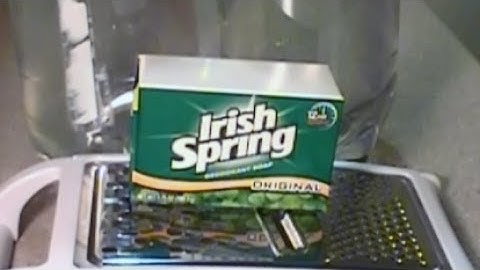 How To Make a Gallon of Liquid Hand soap From a Bar of Soap