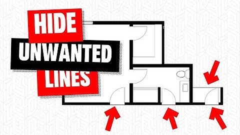 Eliminate Unwanted Lines in LayOut with the "Always Off" Tag in SketchUp