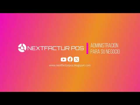 Registrar productos con NextFactur POS