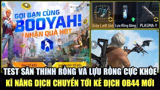 Test Săn Thính Rồng Và Lựu Rồng Băng Cực Khỏe - Kỹ Năng Ob44 Dịch Chuyển Đến Kẻ Địch Free Fire