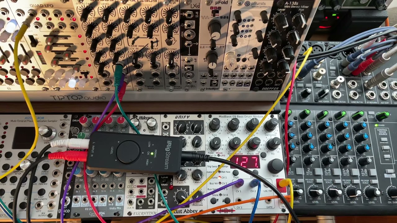 Jomox modbase 09 & Tiptop Audio BD909