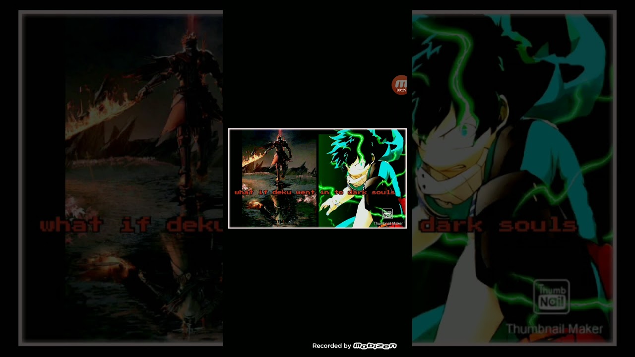 what if deku went into dark souls part 1