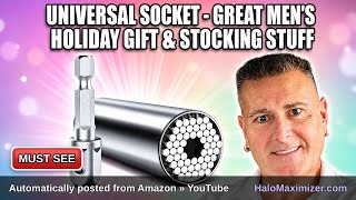 Universal Socket - Great Men's Holiday Gift & Stocking Stuffer