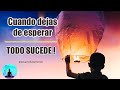 Cuando dejas de esperar,  todo sucede | Acepta | Meditacion guiada para aprender a soltar | Deja ir