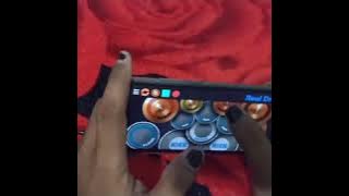 Beautiful in white real drum cover by:Rd