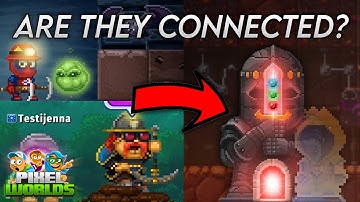 LORE WORLD ADE SO FAR + CONNECTION TO MINING? (LORE #2) | Pixel Worlds