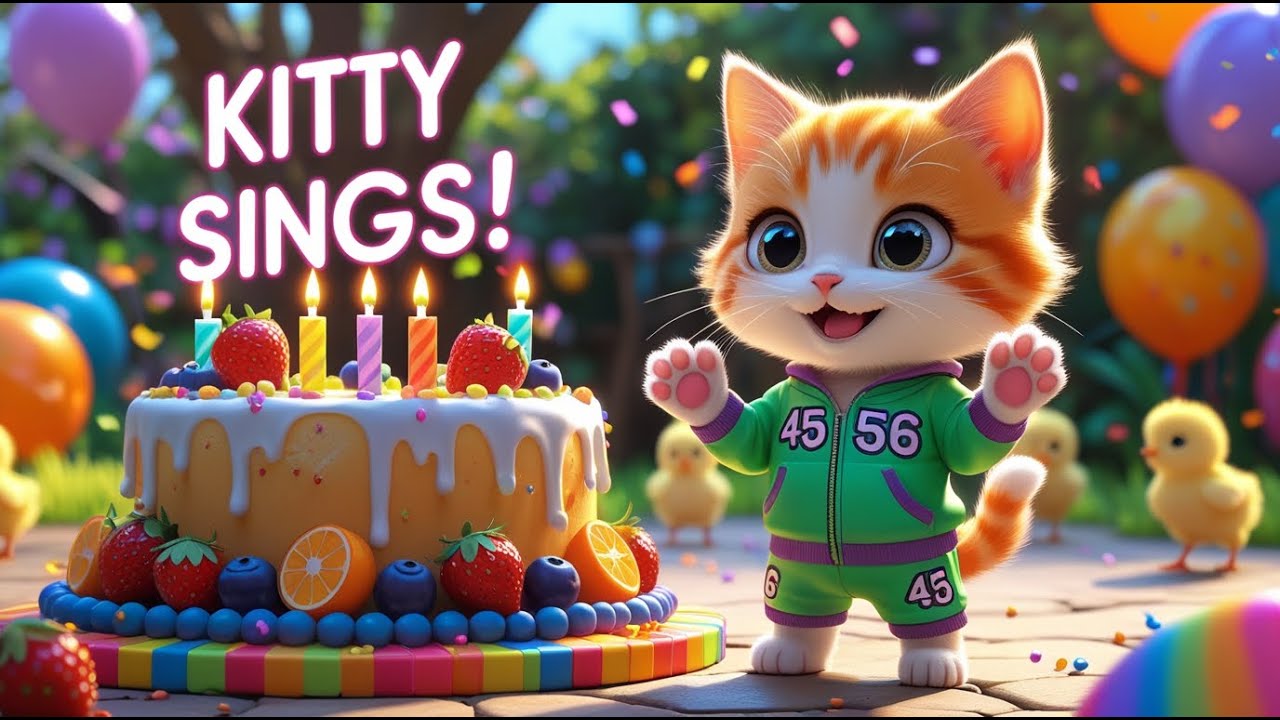 happy birthday cats singing cats sing happy birthday... Happy Birthday Cat Song - Happy Birthday, Happy Birthday To You - Cute ...