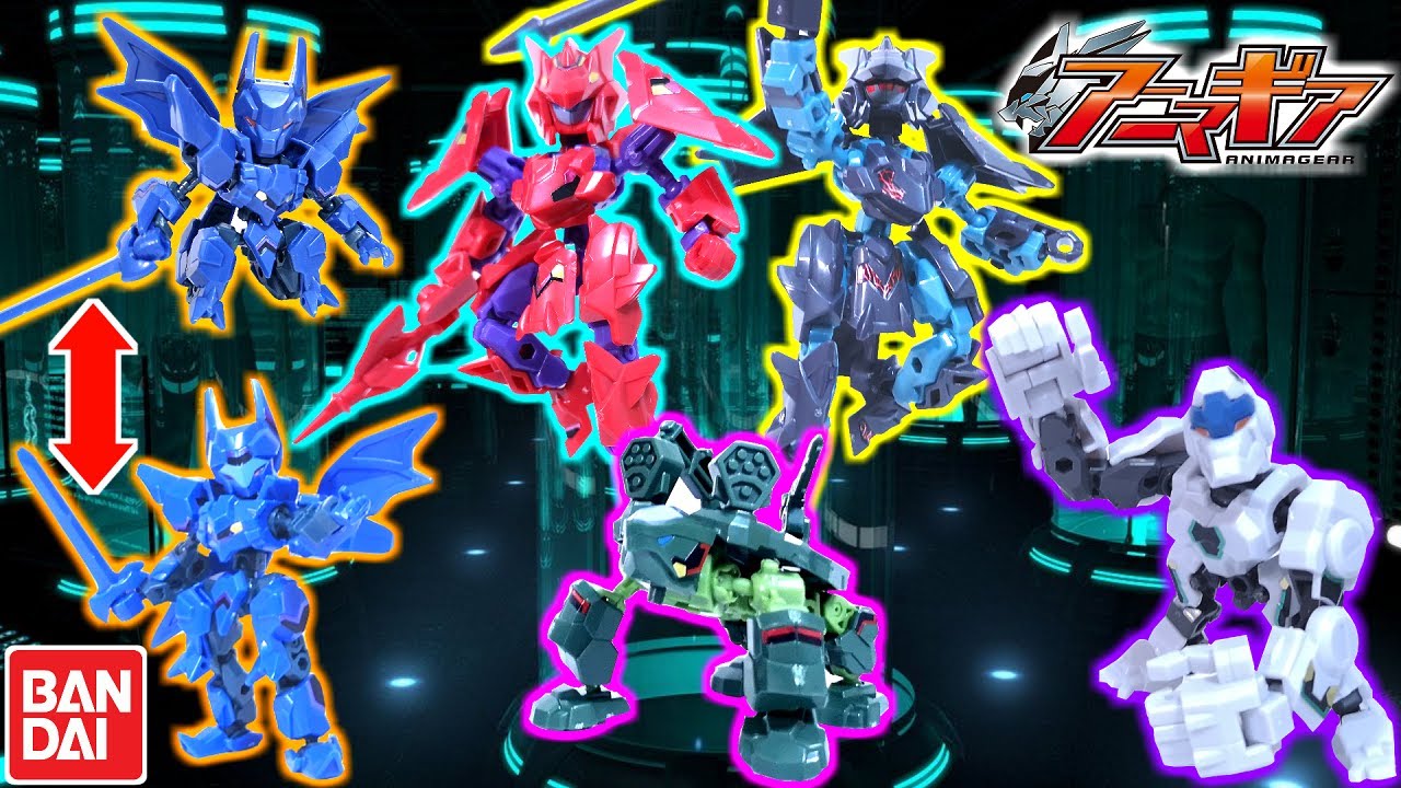 Unboxing Animagear 3!] Dragon, Bat, Gorilla, and Turtle Transform